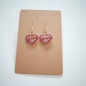 Fashion Jewelry Love Dangle Earrings